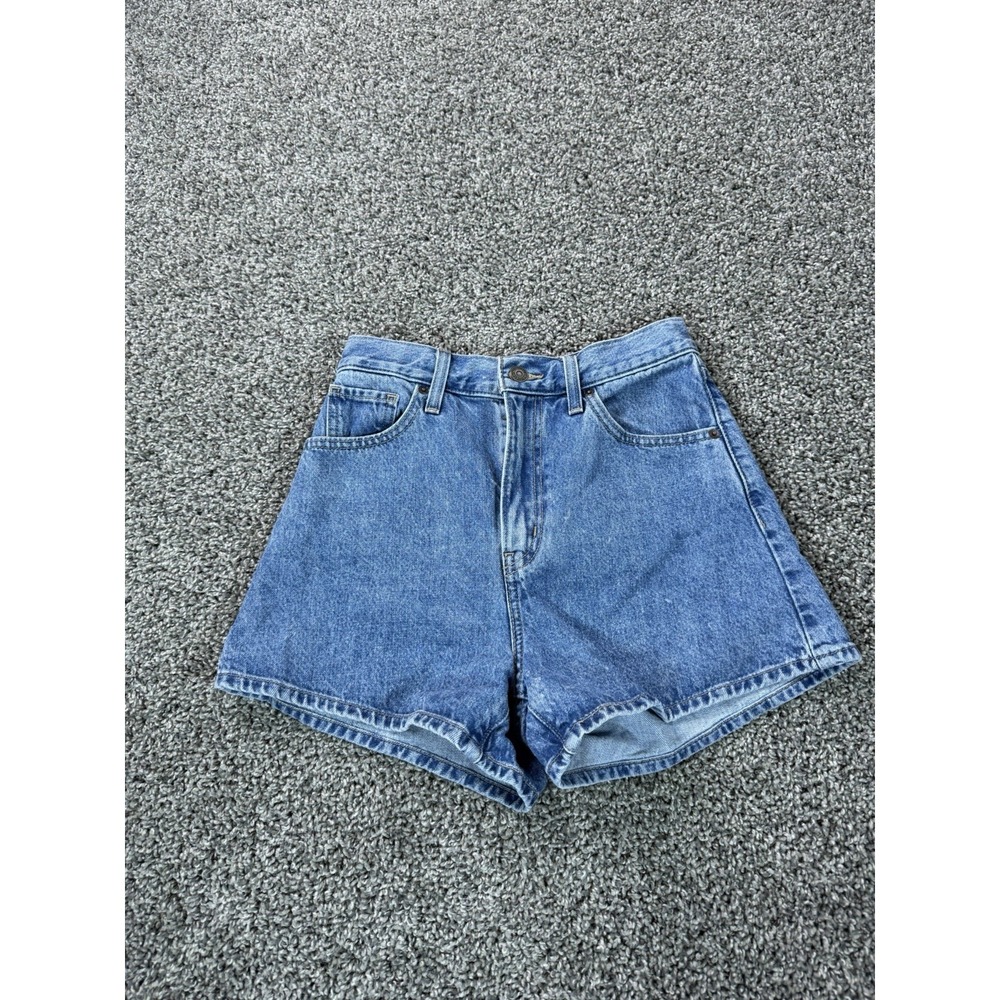Levi's High Waisted Mom Denim Jean Shorts Women's Size 25 Blue